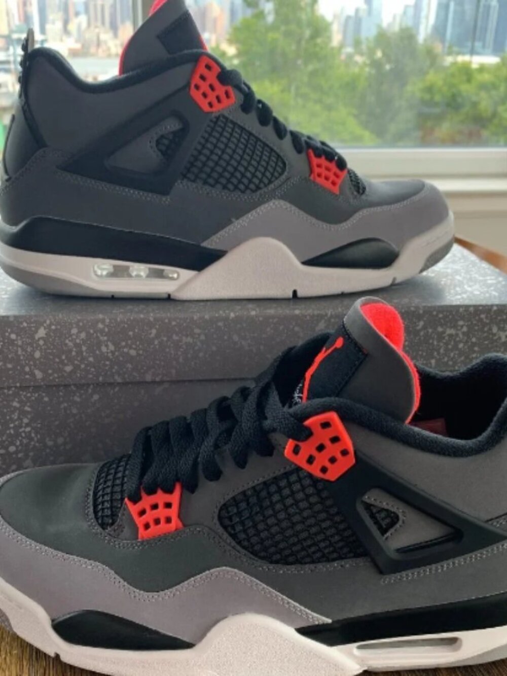 Nike Air Jordan 4 Retro Infrared Sneakers